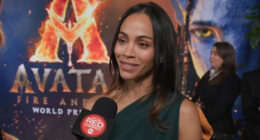 'Avatar: Fire and Ash' stars Zoe Saldana, Sigourney Weaver, James Cameron attend LA premiere