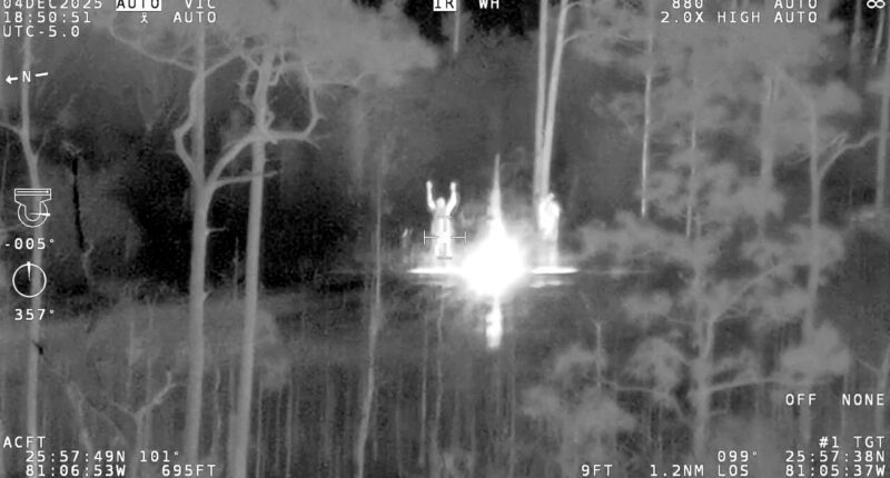 Barefoot father and son airlifted from Everglades mudhole after ATV runs out of gas: ‘Alligators are hungry’