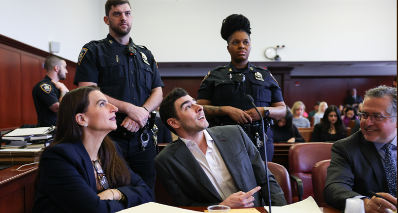 Bodycam footage shows Luigi Mangione cracking joke as swarm of cops closes in on him at McDonald’s