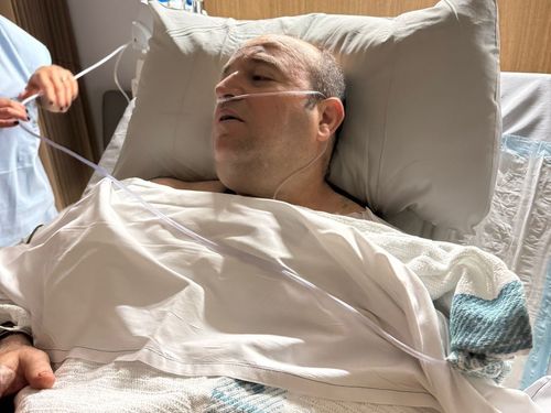 Bondi Beach terror attack hero Ahmed el Ahmed in hospital, recovering from surgery.