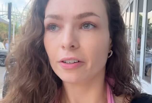 Former NRL sideline reporter Tiffany Salmond is pictured while she was caught up in the mass shooting at Bondi