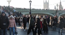 Britain ready to welcome in 2026 as tens of thousands flock to London
