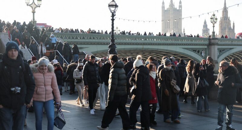 Britain ready to welcome in 2026 as tens of thousands flock to London