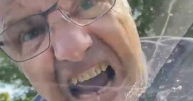 'Britain's angriest man' jailed for screaming at woman AGAIN