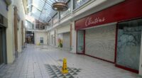 Britain's saddest shopping centre empty days before Christmas