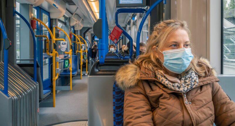 Brits told to 'wear a mask' as flu spreads across country