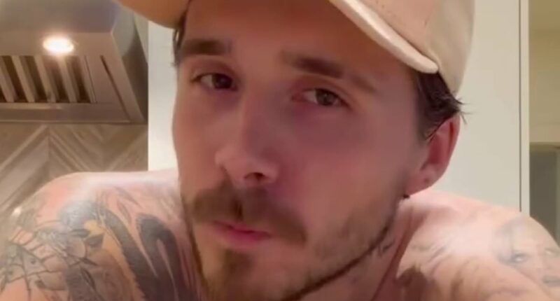 Brooklyn Beckham strips off while making pasta in new video