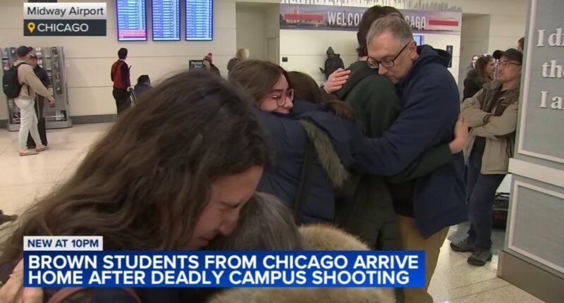 Brown shooting update: Students from Chicago return home after deadly mass shooting at Brown University
