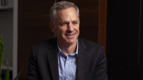 Metcash CEO Doug Jones following the companys full year results at Macquarie Park in Sydney on June 24, 2024. Photo: Dominic Lorrimer