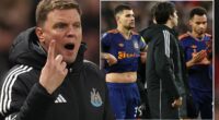 CRAIG HOPE: I've rarely seen Eddie Howe like this as he came out fighting to answer derby criticism, including some from his own dressing room - this is what it revealed about how the Newcastle boss will dig them out of their hole