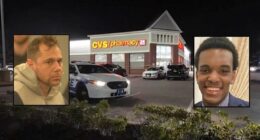 CVS clerk who was filling in for a friend for the holidays was fatally stabbed after confronting a man who tried to rob him: Police