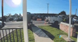 Home explodes in California, sending debris flying into the air