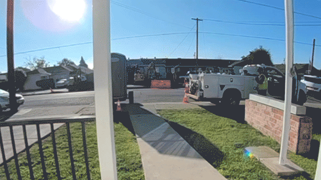 Home explodes in California, sending debris flying into the air