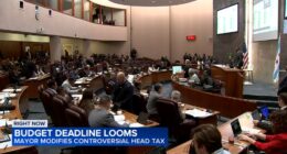 Chicago City Council meets as budget deadline looms and Mayor Brandon Johnson changes head tax proposal
