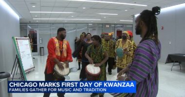 Chicago celebrates 1st day of Kwanzaa with holiday events across city, including Malcolm X College, Bronzeville Children's Museum