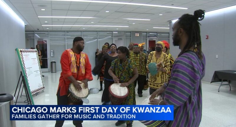 Chicago celebrates 1st day of Kwanzaa with holiday events across city, including Malcolm X College, Bronzeville Children's Museum