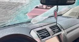 Chicago news: Oksana Kovalchuk speaks out after falling concrete debris crashes through windshield on I-55 at Pulaski Road