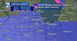 Chicago weather forecast: More snow for PM commute Monday | O'Hare, Midway airports recover from weekend flight cancellations