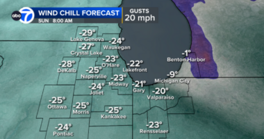 Chicago weather today: Cold Weather Advisory issued, forecast calls for snow, dangerous temps at Bears game Sunday