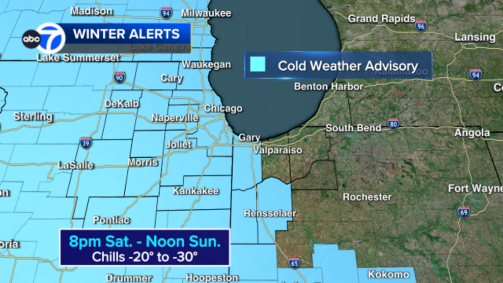 Brace Yourself: Chicago Faces Bone-Chilling Wind Chill and Snowy ...