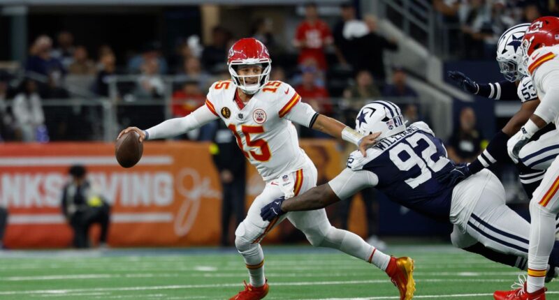 Chiefs At Cowboys On Thanksgiving Was Most-Watched NFL Regular-Season Game Ever