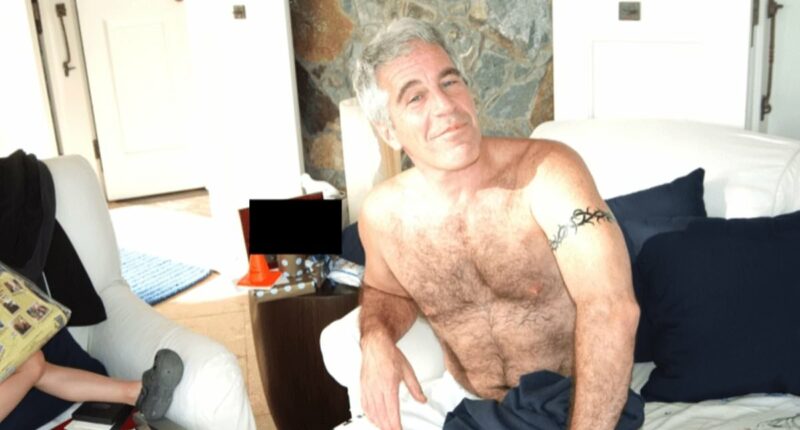 Chilling mystery of 'toddler's foot' in Epstein files snap