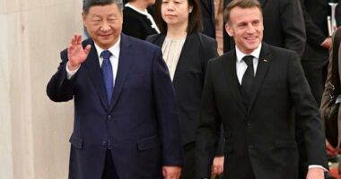 China's Xi and France's Macron pledge cooperation on global crises and trade