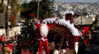 Christmas returns to Holy Land cities as Bethlehem’s Christian population dwindles, Nazareth remains strong