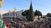 Christmas spirit returns to Jesus' birthplace after more than two years of war