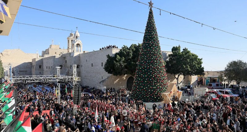 Christmas spirit returns to Jesus' birthplace after more than two years of war