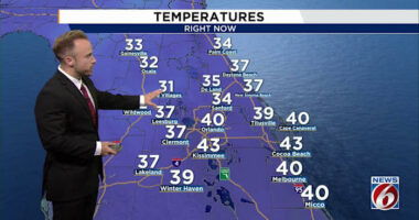 Coldest air of season hits Central Florida for New Year’s. Here’s when things change