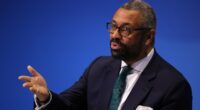 Conservative Party Conference RECAP: James Cleverly accuses Keir Starmer of 'hypocrisy' over freebies row, vows to abolish BBC licence fee.. and reveals wife berated him over 'crass' date rape joke