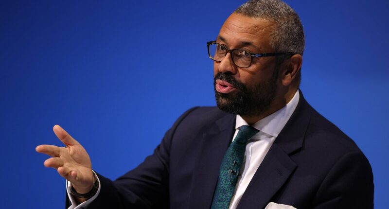 Conservative Party Conference RECAP: James Cleverly accuses Keir Starmer of 'hypocrisy' over freebies row, vows to abolish BBC licence fee.. and reveals wife berated him over 'crass' date rape joke