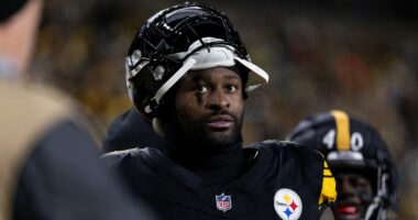 DK Metcalf's suspension could cost him an eye-watering $45million after the Steelers star swung at rival fan