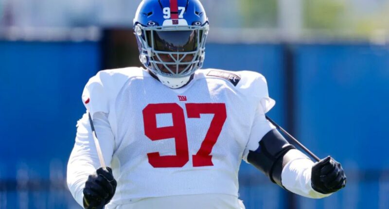 Dexter Lawrence added to Giants' long injury report for Week 15