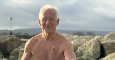 Dog saves his owner's life after pensioner collapsed on beach