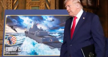Donald Trump announces new battleships named after him
