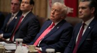 'Dozy Don' accused of falling ASLEEP as he closes his eyes during Cabinet meeting