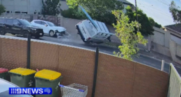Driver walks away from chaotic peak-hour crash in Adelaide