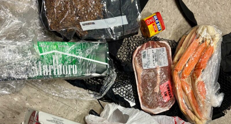 Drone drops crab legs, steak and Old Bay inside South Carolina prison