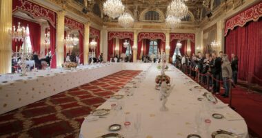 Élysée Palace silver steward arrested for stealing thousands of euros' worth of silverware