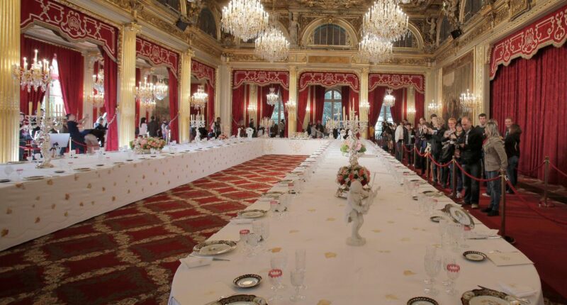 Élysée Palace silver steward arrested for stealing thousands of euros' worth of silverware