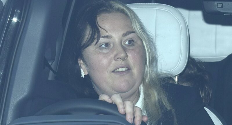 Eugenie's trendy new nanny! Princess is joined at Buckingham Palace by helper with blonde and black hair and a nose ring - and she's a world away from Kate's formal Mary Poppins