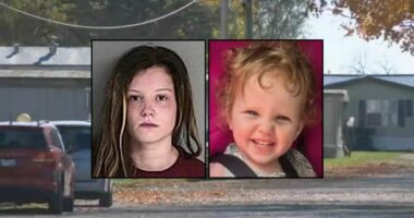 'Face shoved into a couch': Mother dosed 2-year-old daughter with 'handful' of melatonin gummies and 'smothered' her so she could text with her boyfriend