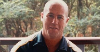John Lohan died after he was crushed by a tree and suffered a heart attack while fighting a severe bushfire in Bulahdelah on the NSW Mid North Coast on Sunday night.