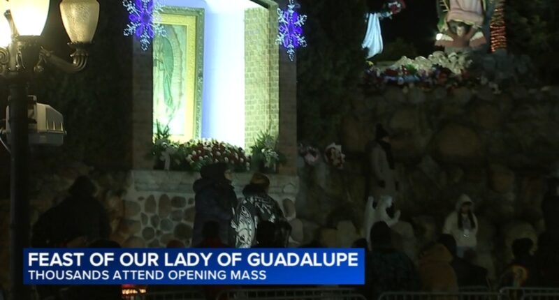 Feast of Our Lady of Guadalupe: Thousands of pilgrims flocking to shrine in Des Plaines for annual celebration starting Thursday