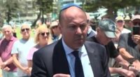 Fiery scenes at Bondi Beach memorial as Josh Frydenberg loses it at Anthony Albanese and accuses him of 'failing every Australian'