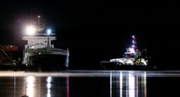 Finnish police seize ship after undersea cables damaged in Baltic Sea