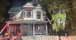 Fire destroys home on West Voorhis Avenue in DeLand; no one hurt