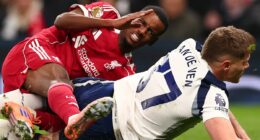 First he was out of shape, now Alexander Isak is out of luck following a Micky van de Ven tackle which left Liverpool fuming - their £125m man must wonder whether he will ever catch a break, writes DOMINIC KING